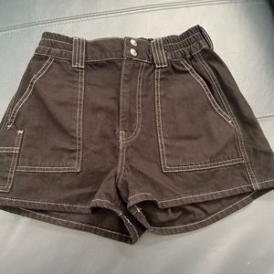BDG black Denim Skate shorts